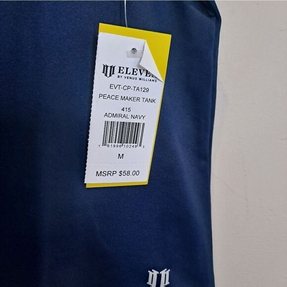 NWT Navy Medium Workout Tank by Venus Williams - Picture 3 of 5